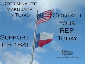 HB184 proposes the decriminalization of 1oz or less of marijuana