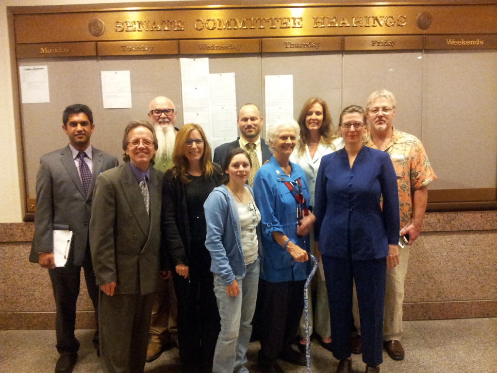 Part of the group that choose to testify in support of Texas House Bill HB594 that would make it legal for doctors to discuss cannabis with their patients and for a judge to have the option to dismiss marijuana possession charges for people with a medical marijuana defense. The bill did not get out of committee. Regardless 18 people found the courage to speak in support of the bill.  No one spoke in opotion. At the least we educated many people who may have previously been unaware of the medical efficacy of cannabis.